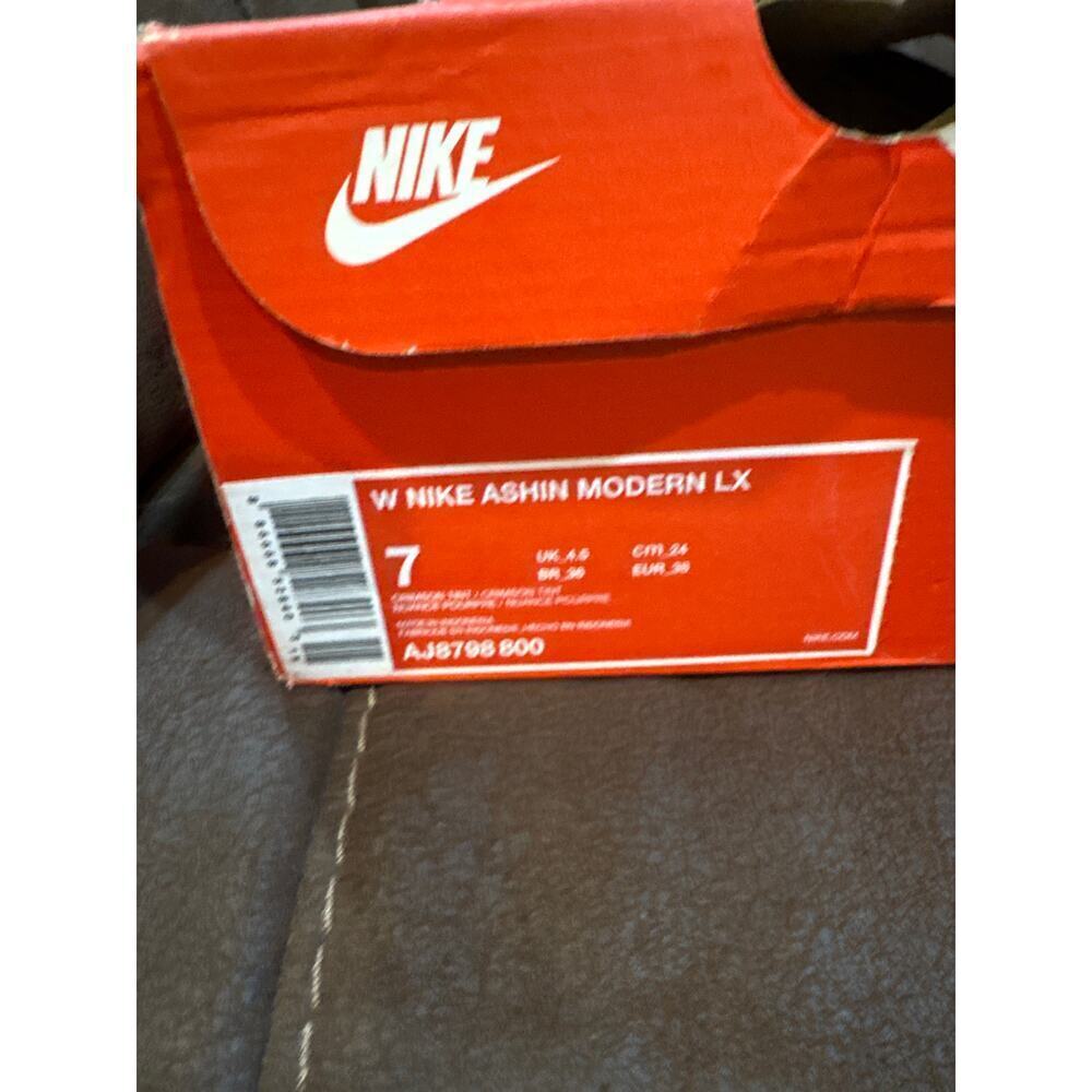 Nike Ashin Modern Lx Womens Shoes Size 7, Color: Coral/White-Pink​ - Picture 6 of 7